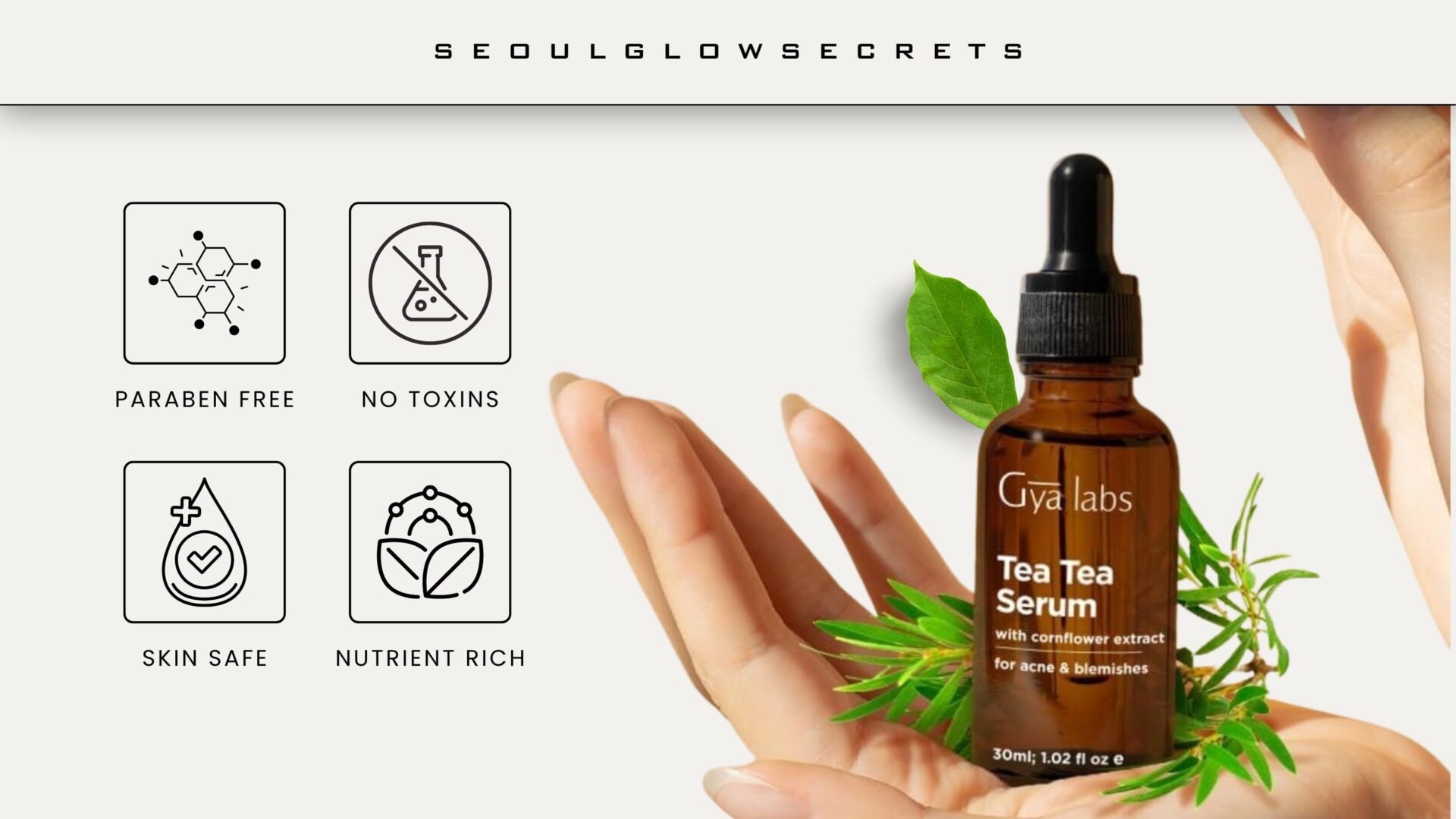 Is Gya Labs Tea Tree Serum Good For Skin?